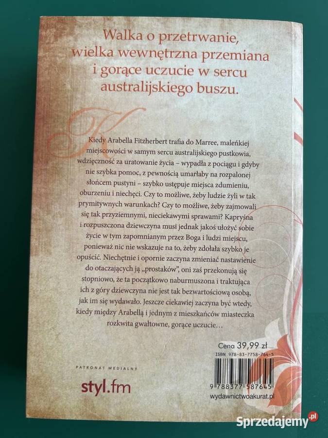 Pod płonącym niebem Elizabeth Haran lubelskie Lublin sprzedam