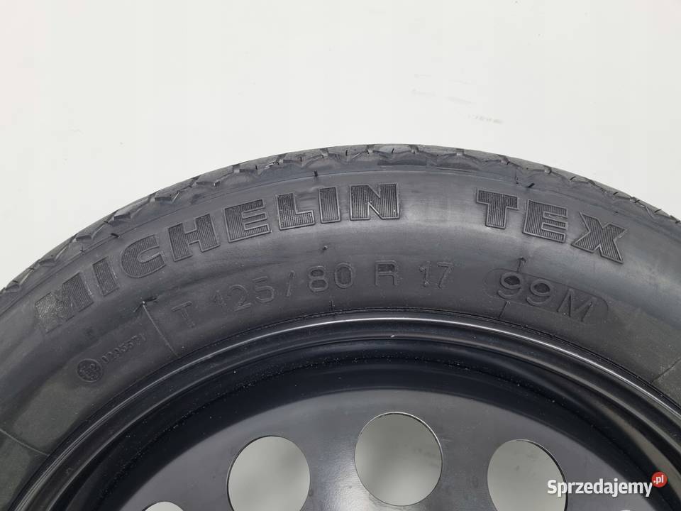 KOŁO DOJAZDOWE 12580 R17 9209872 5x108 Chełm sprzedam