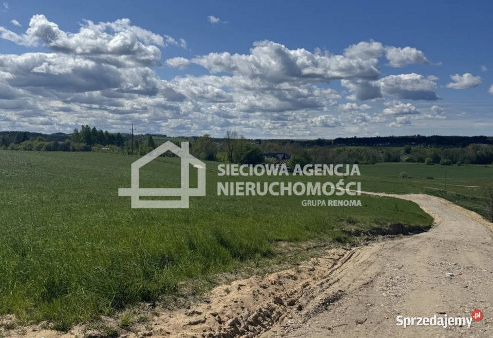 Grunt 1050m2 Ustarbowo Sprzedaż pomorskie