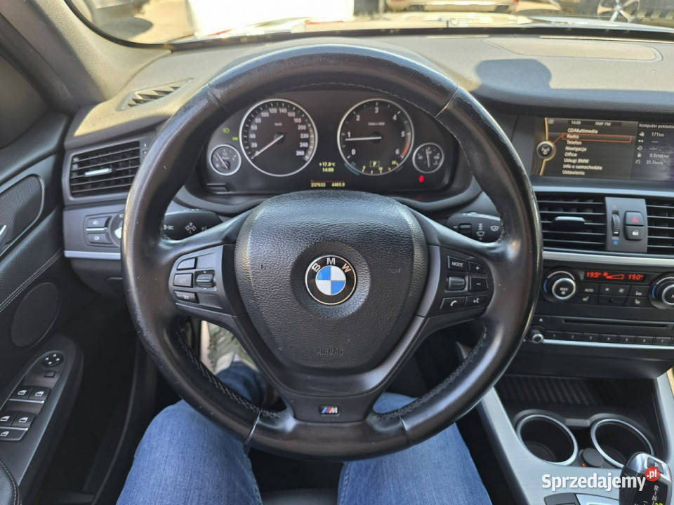 BMW X3 20 Diesel 184 XDrive Automat Kamera Navi gniazdo AUX Słupsk