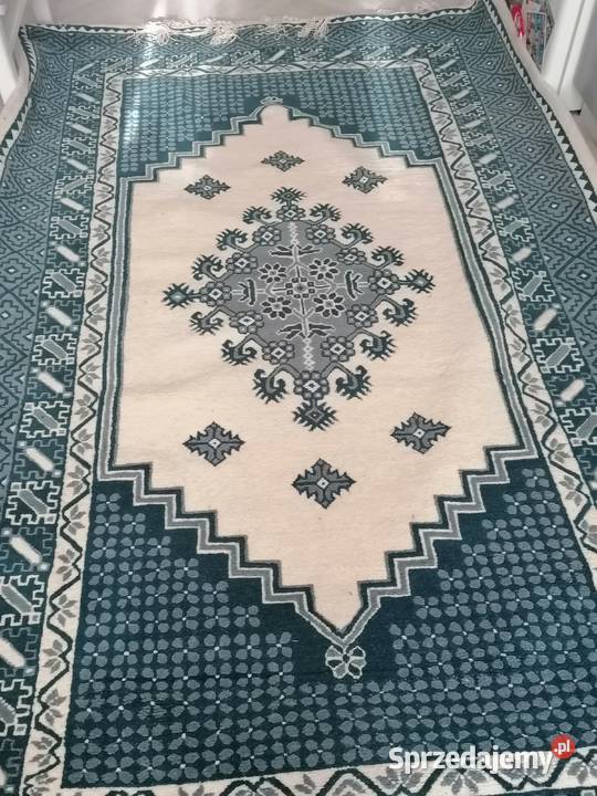 Wełniany oryg dywan tunezyjski z certyfikatem 150m Kraków sprzedam