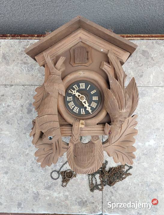 96 Stary zegar kukułka szwarcwald schwarzwald Tczew