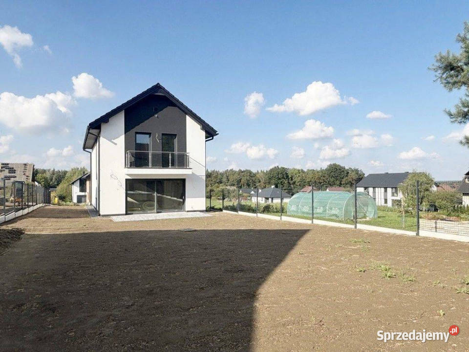 Szarów nowy dom z garażem działka 587m2 małopolskie