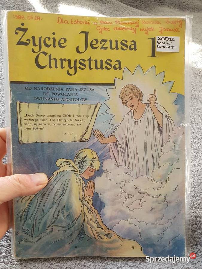 Życie Jezusa Chrystusa Nowy Testament 4 komiksy Komiksy Gdynia