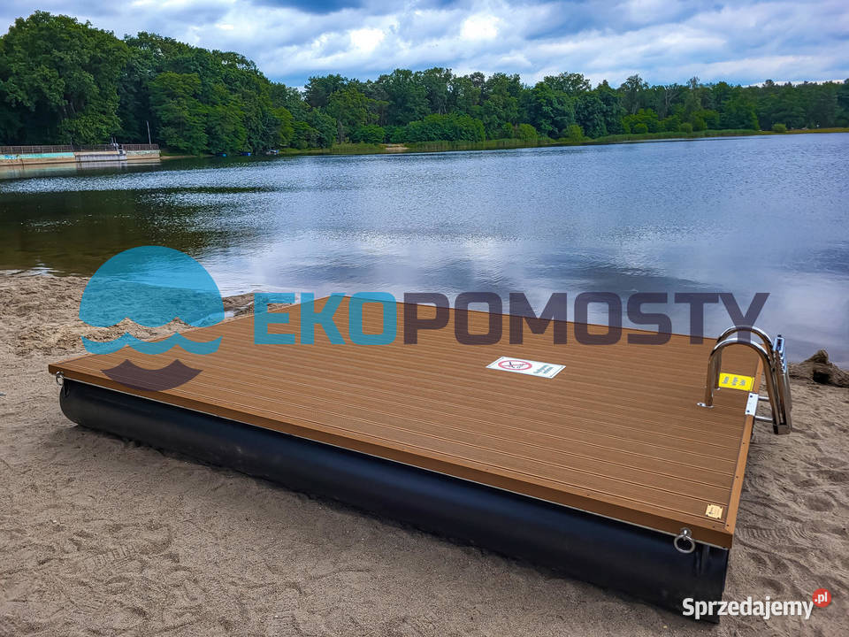 Pomost pływający platforma pływająca tratwa Kiekrz sprzedam