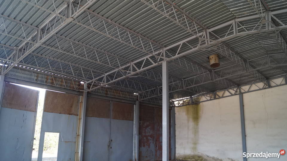 Konstrukcja wiata hala magazynowa stalowa 18x18 lubuskie