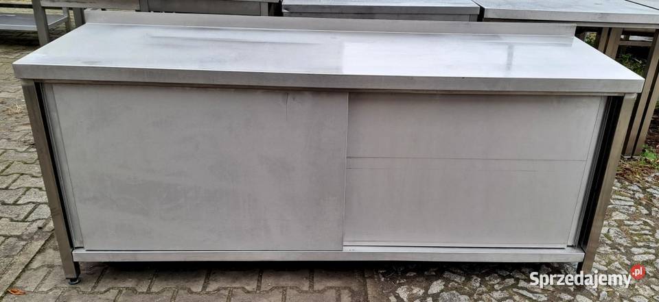 Stół Gastro z Szafką Drzwi Suwane 2006085 M1174 Nowe Skalmierzyce