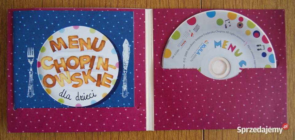 Menu chopinowskie dzieci CD Parczew