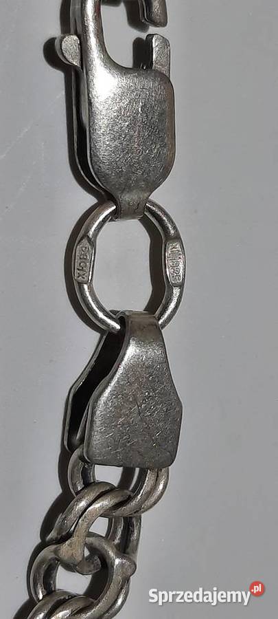 Krzyżyk na łańcuszku srebro k XX w Ukraina K95 Zegarki i Biżuteria Warszawa