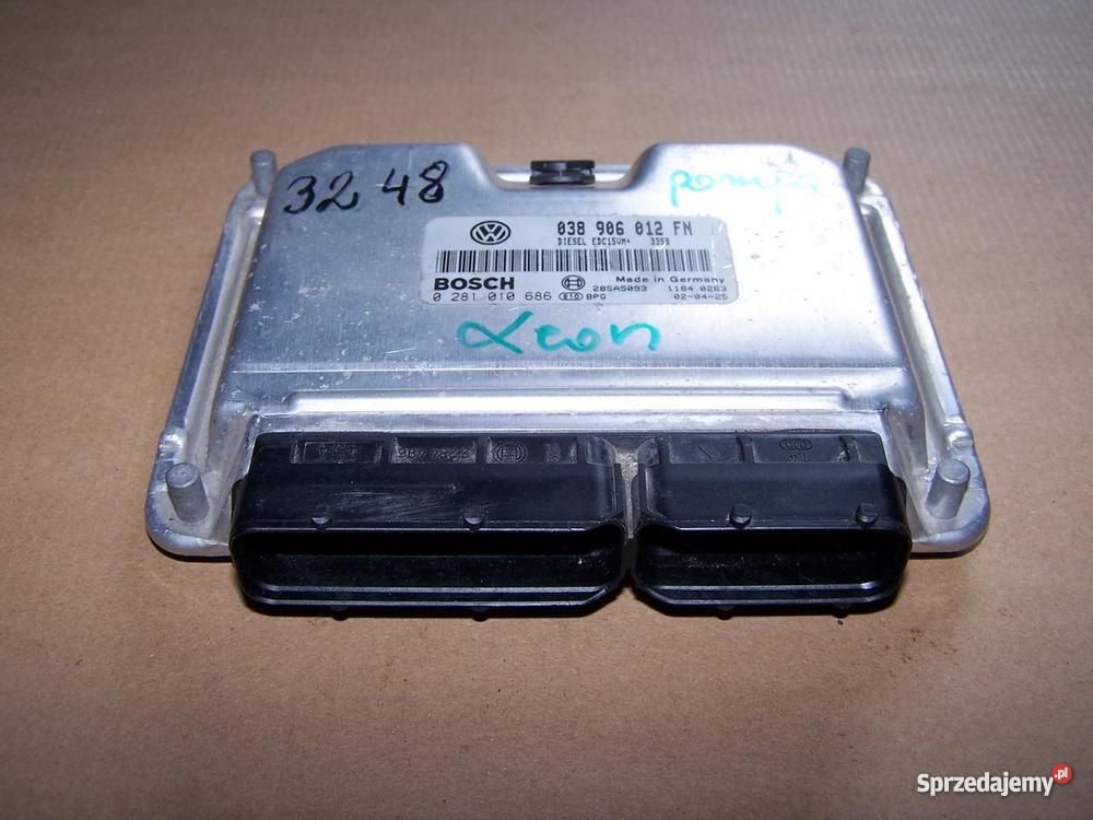 KOMPUTER SILNIKA SEAT TOLEDO LEON 9905 19 TDI Układ elektryczny Ciechanów