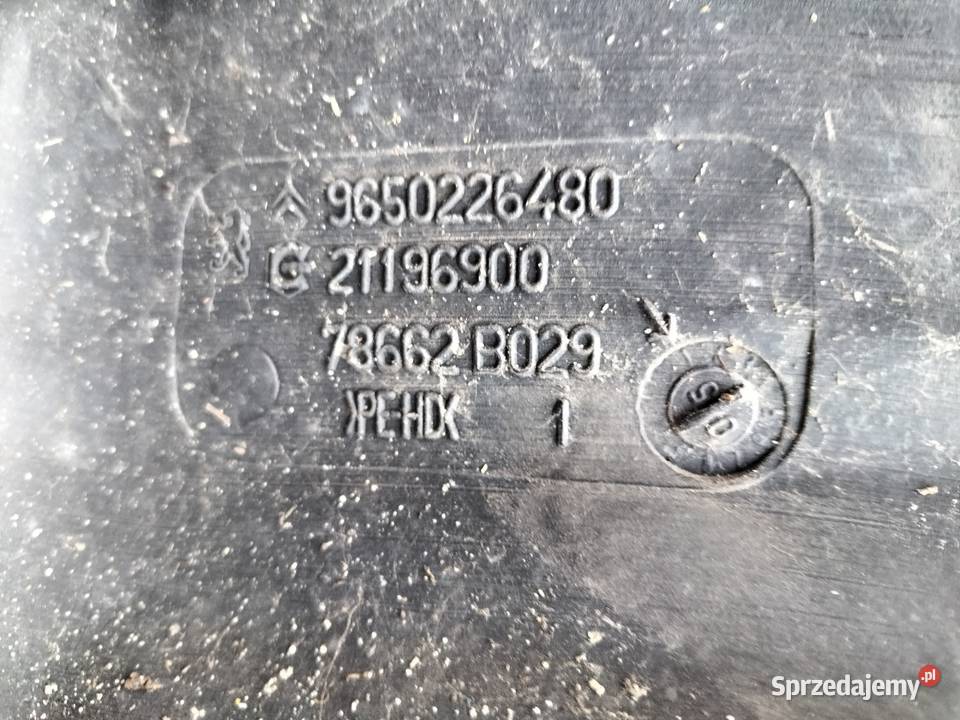 CITROEN C4 ZBIORNICZEK SPRYSKIWACZY 9650226480 Kamień-Kolonia