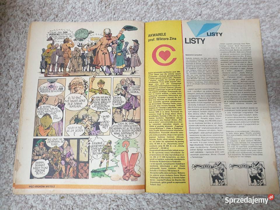 Magazyn Opowieści Rysunkowych Relax zeszyt 18 Gdynia