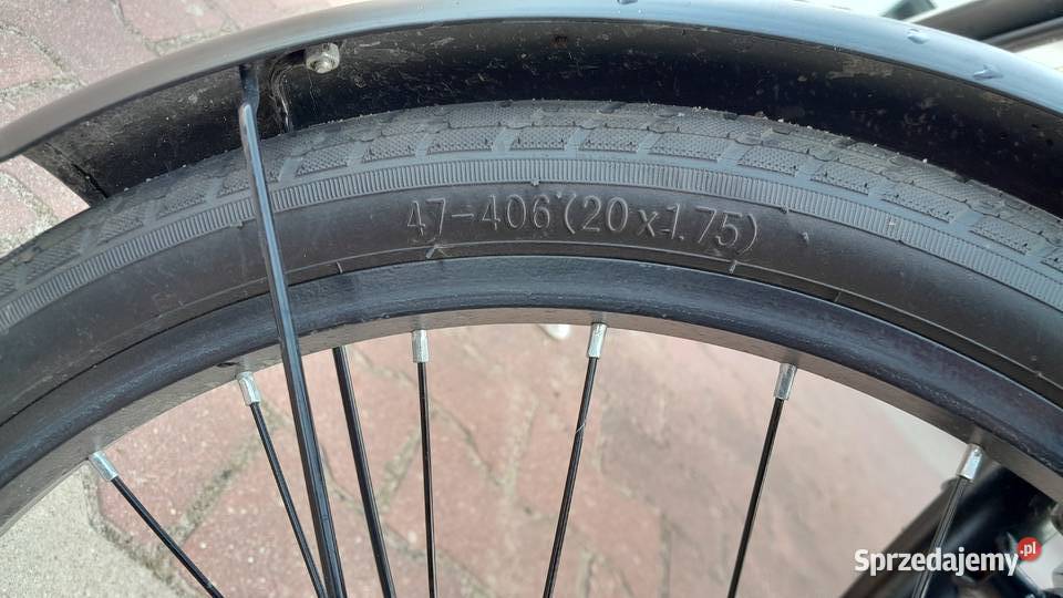 Rowerek czarny 20 lubelskie sprzedam