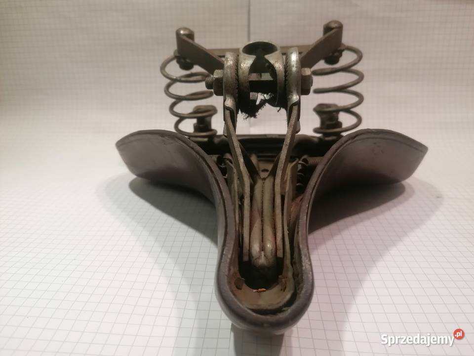 siodełko do roweru skóra Części i akcesoria łódzkie