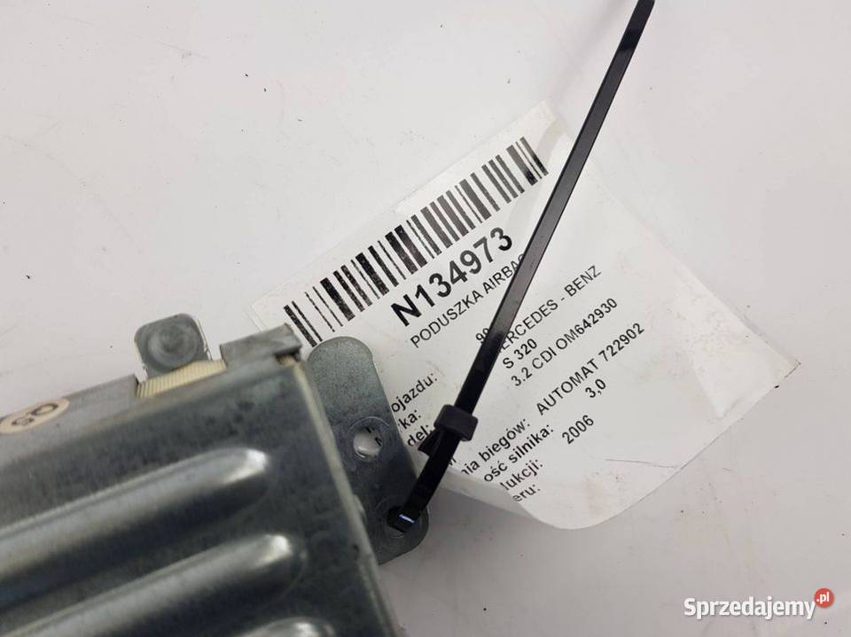 PODUSZKA AIRBAG A218600605 S 320 kujawsko-pomorskie