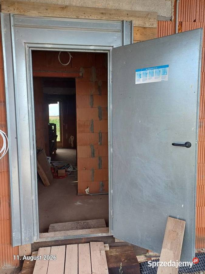 Drzwi budowlane szybkiego montarzu Drzwi zewnętrzne Sadów