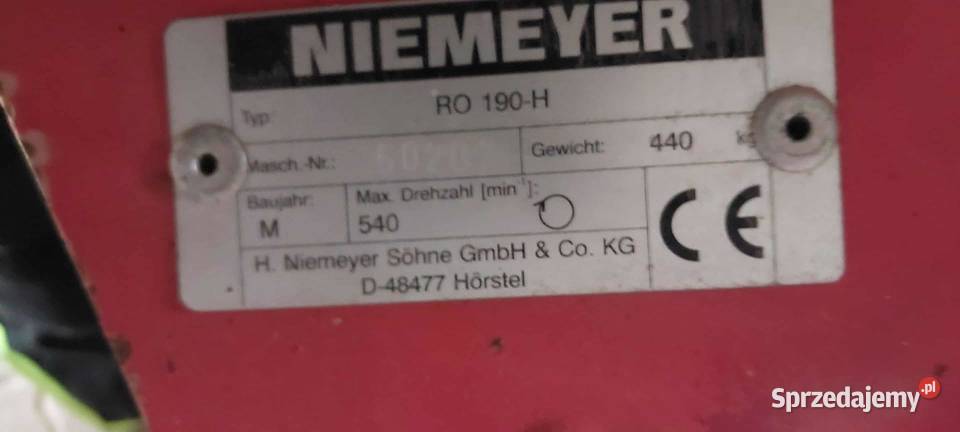 Kosiarka rotacyjna deutz fahr 24 Deutz-Fahr Rotacyjne Rembieszyce