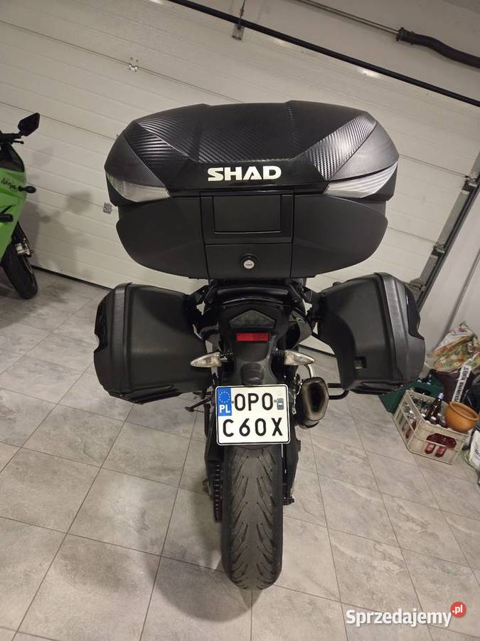 Triumph Tiger 1050 2009 trzy oryginalne kufry
