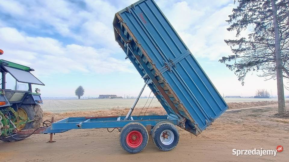 Przyczepa wywrotka 10t tandem Przasnysz sprzedam