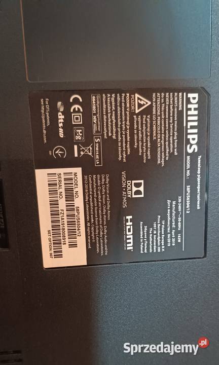 TV Philips 58 LED dolnośląskie