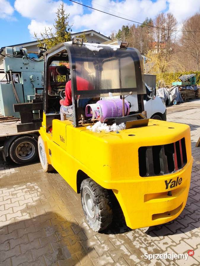 Wózek widłowy Doosan 35 t diesel 4 t Yale Toyota diesel Wózki widłowe Grzechynia