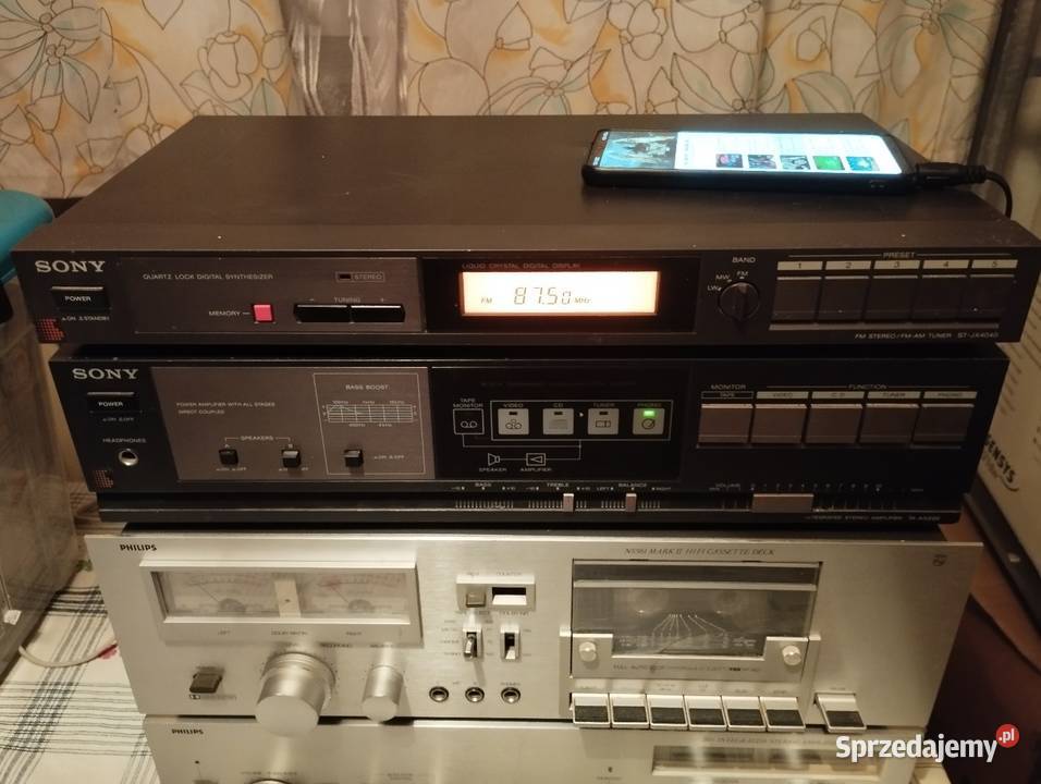 Wzmacniacz i tuner sony Parczew