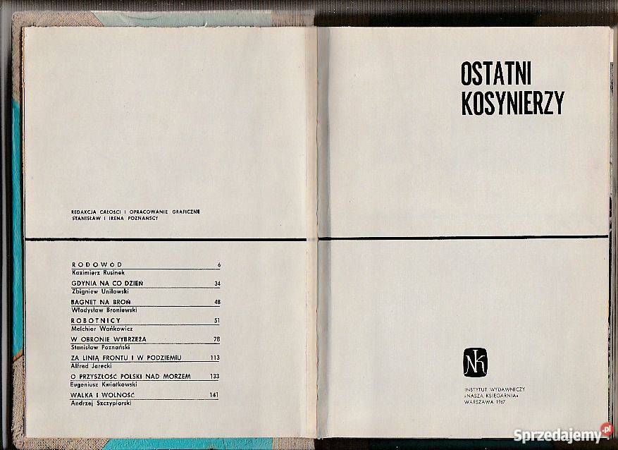 7427 OSTATNI KOSYNIERZY REDAKCJA CAŁOŚCI I tekst jednolity Czyrna