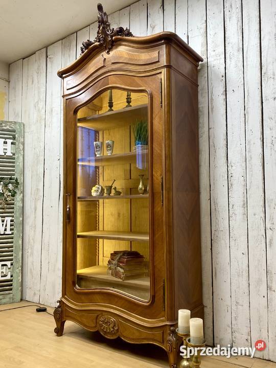 BIBLIOTEKA witryna Ludwik XV oryginał Francja Warszawa