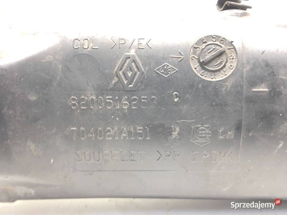 RURA POWIETRZA DACIA DUSTER 8200516253 16 105 osobowe podkarpackie