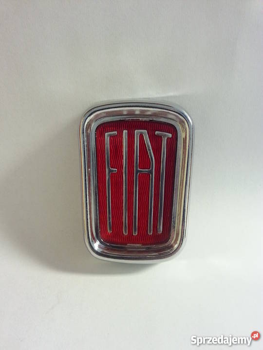 Znaczek emblemat Fiat 126p 125p 500 retro Nowy Jarocin