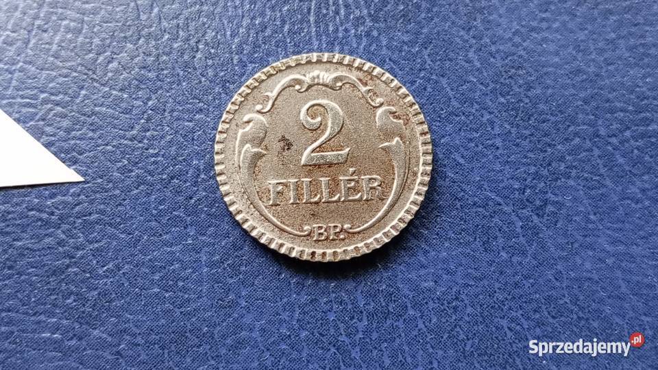 Stare moety 2 filler 1940 Węgry stan menniczy Lesko