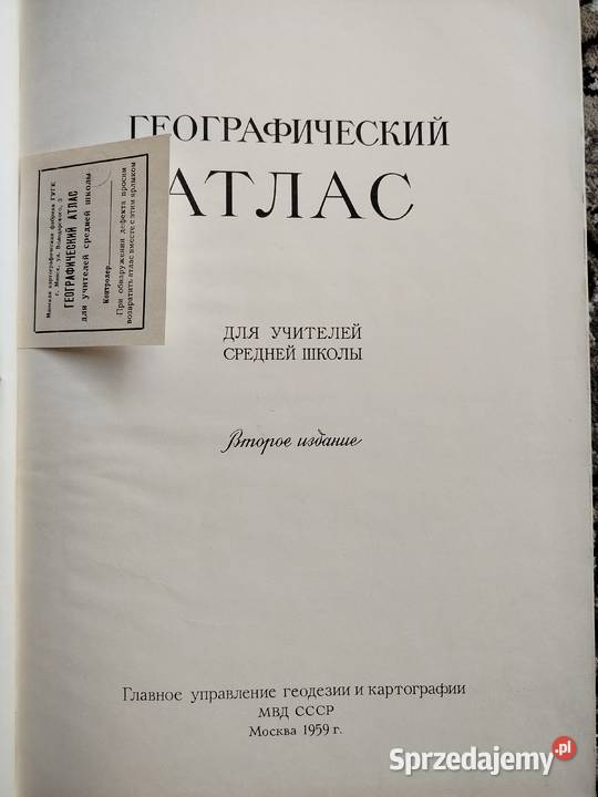 Atlas geograficzny n Bytom
