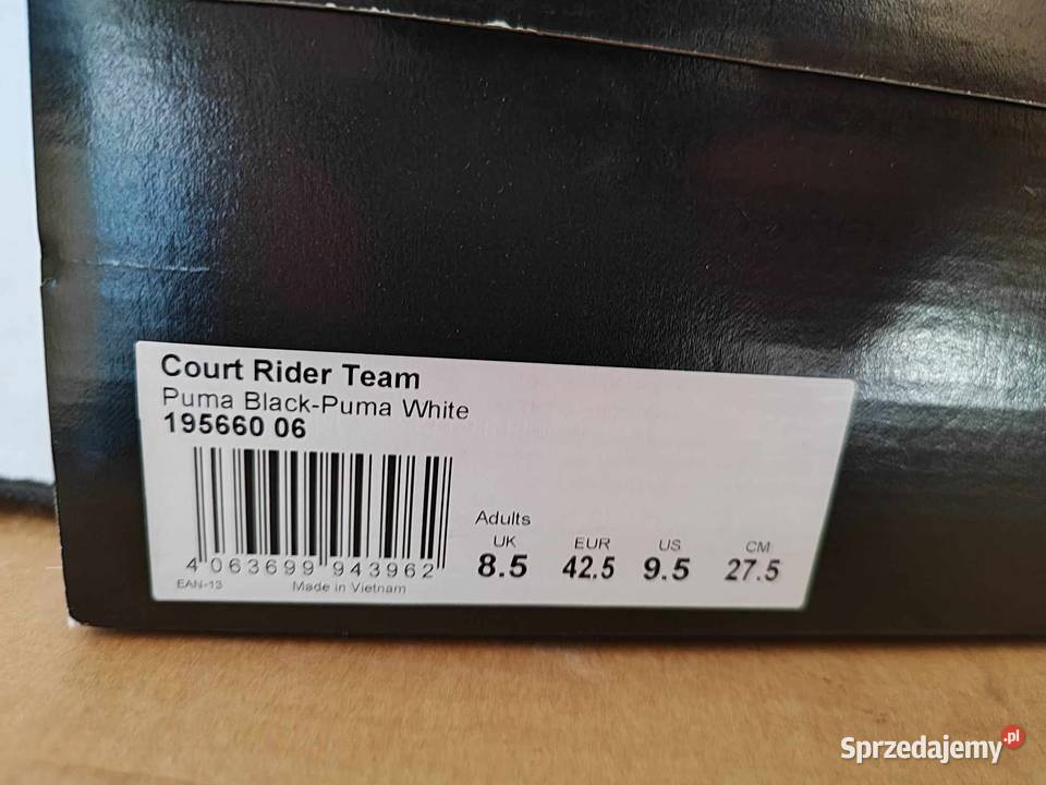 Buty do koszykówki Puma Court Rider Team 27.5cm Zielona Góra