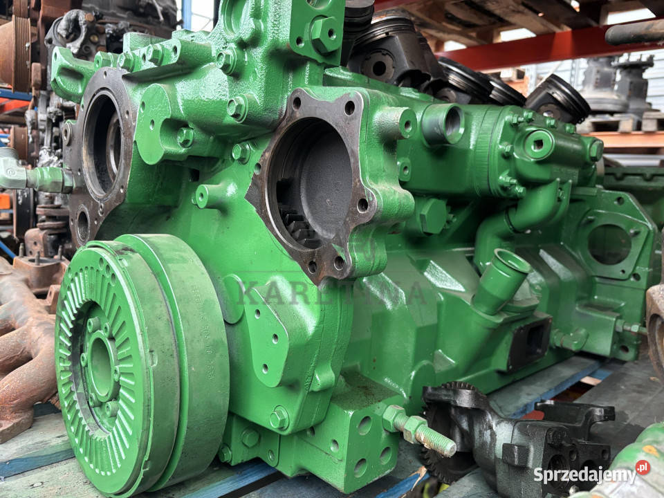 John Deere 6090 Silnik CZĘŚCI wielkopolskie Jastrzębniki