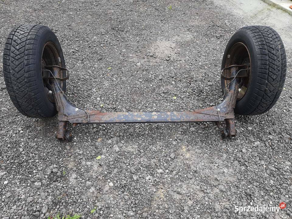 Kompletna os do przyczepki pod zbiornik 1000l Tuchów