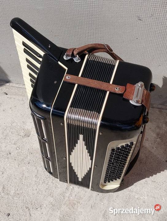 Akordeon niemiecki 80 bas Stan Nowy Instrumenty klawiszowe i MIDI Błonie