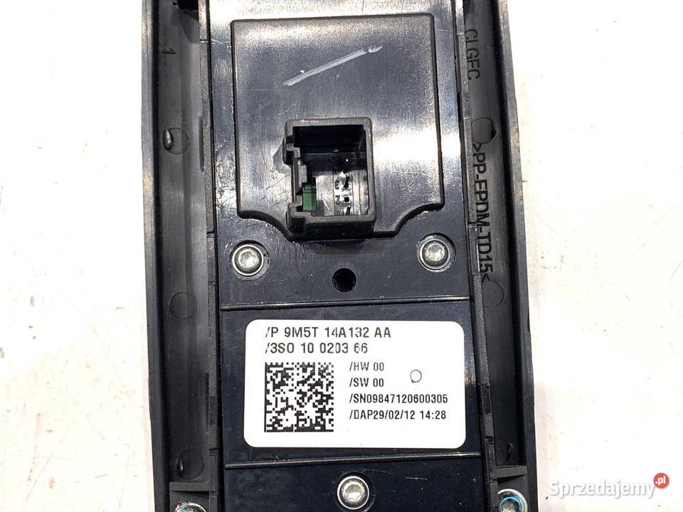 PRZEŁĄCZNIK SZYB FORD KUGA I 9M5T14A132AA 0812 Mechanizmy opuszczania szyb