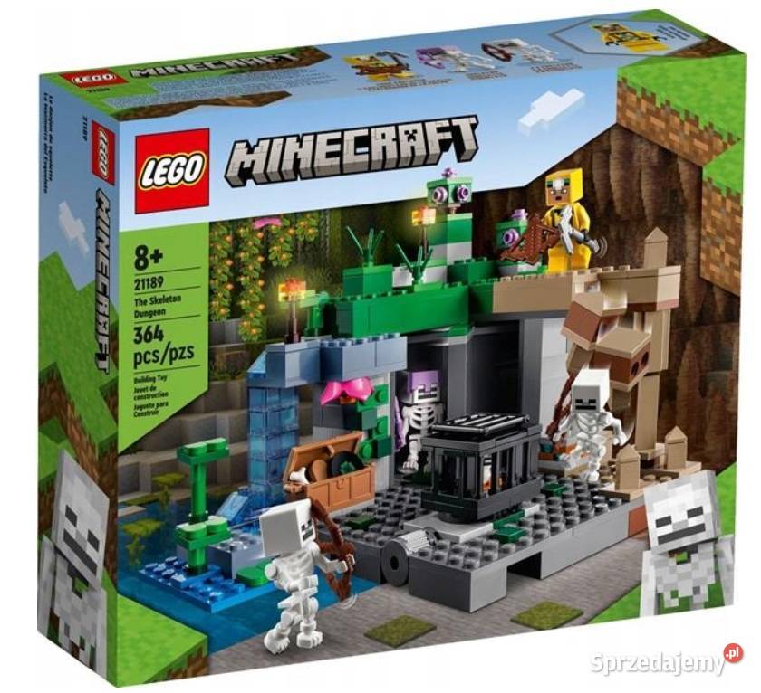 LEGO Minecraft 21189 Loch szkieletów Poznań