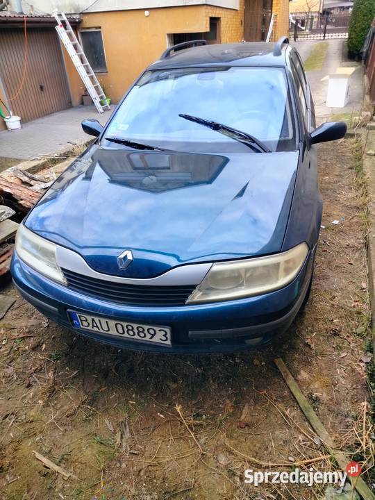 RENULAT LAGUNA 19dci 2004 uszkodzona karta Augustów