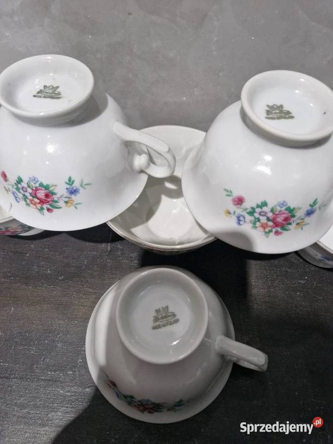 Filiżanki porcelana Karolina Świdnica