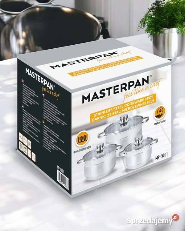 Garnki małe nierdzewne Masterpan 6