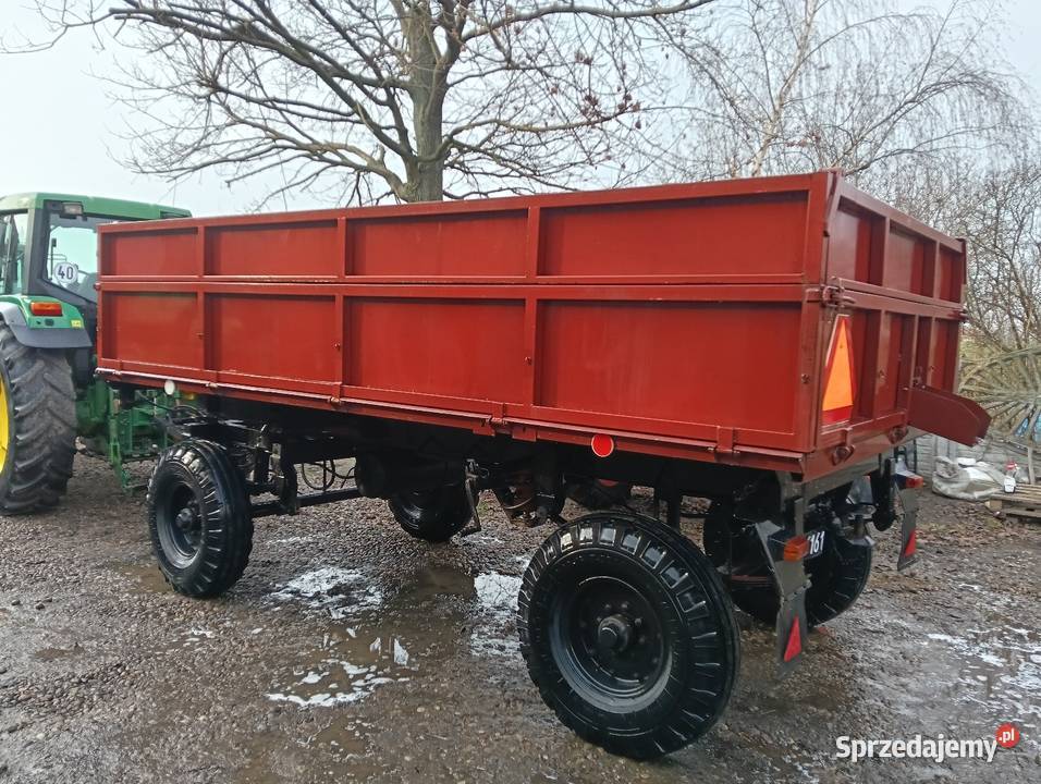 Przyczepa wywrotka 3 strona nieuszkodzony Rolnictwo Włocławek