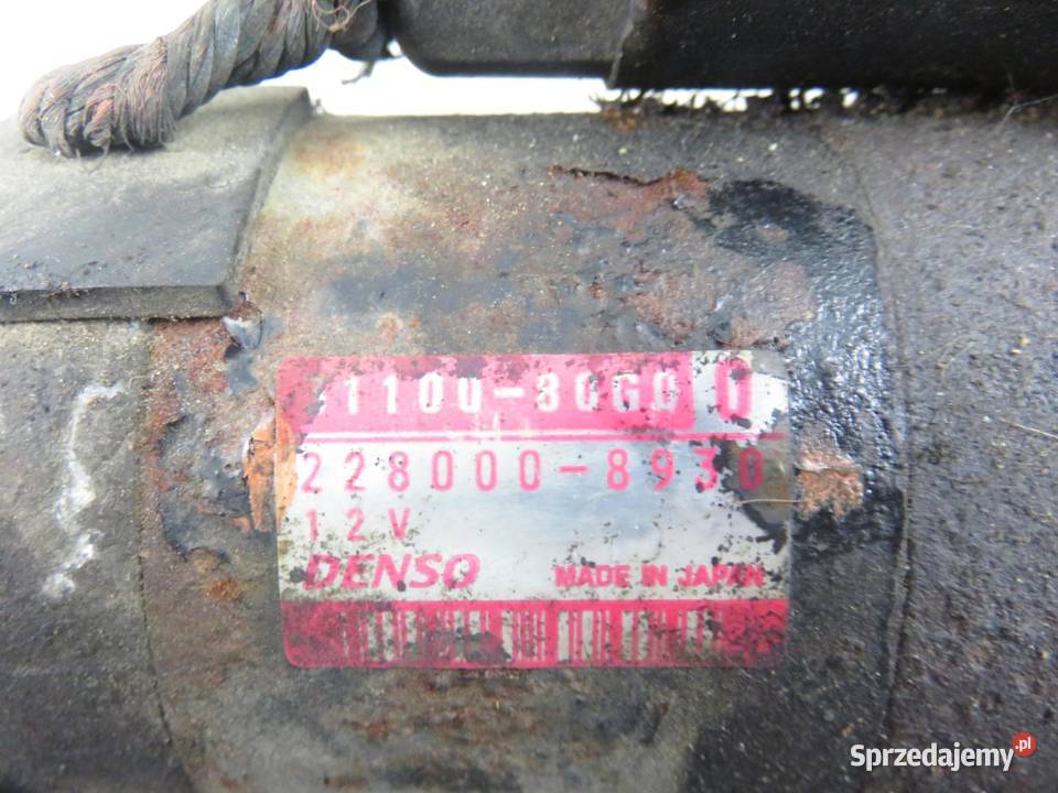 ROZRUSZNIK SUZUKI LIANA LIFTBACK 16 M16A Części samochodowe