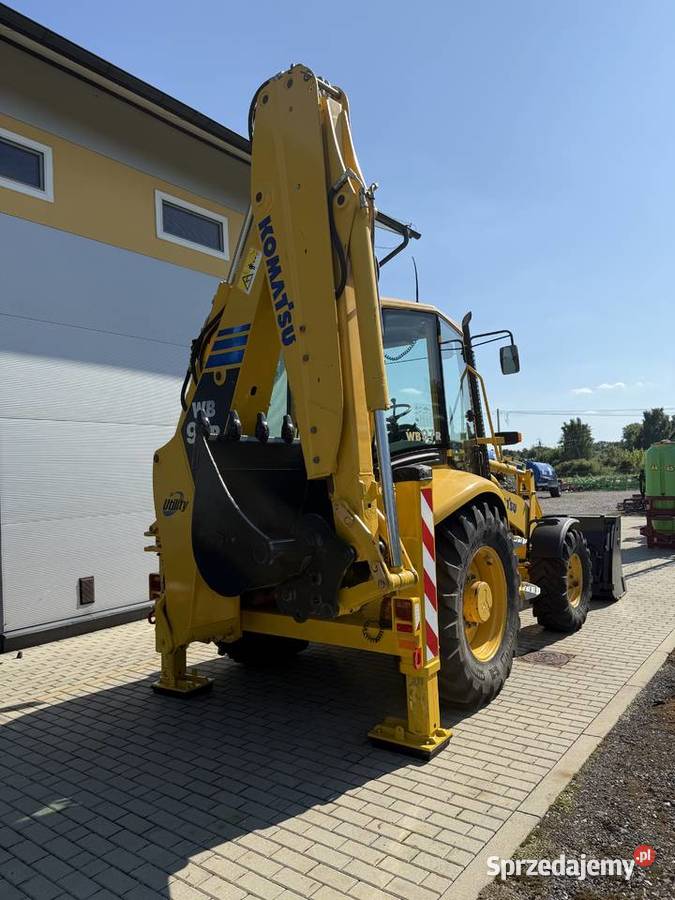 Koparko ładowarka KOMATSU 3 łyżki 600971818 Koparko ładowarki podkarpackie Jarosław