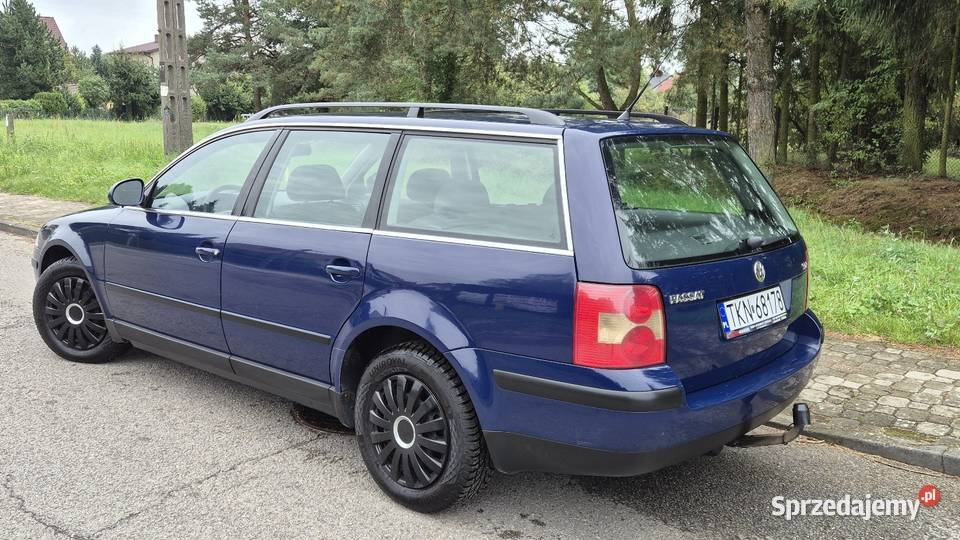 VW PASSAT B5 LIFT 19 TDI 130 ZAREJESTROWANY Z centralny zamek Volkswagen Końskie