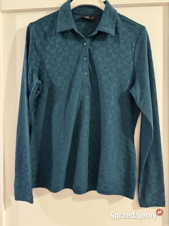 Koszula damska S Carry z kołnierzykiem zielona sprzedam