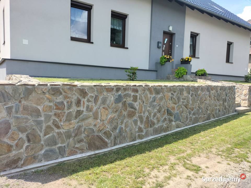 łupek na podjazd podjazd z kamienia oczko wodne Księżyce