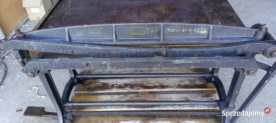 Gilotyna do papieru Karl krause Kostomłoty