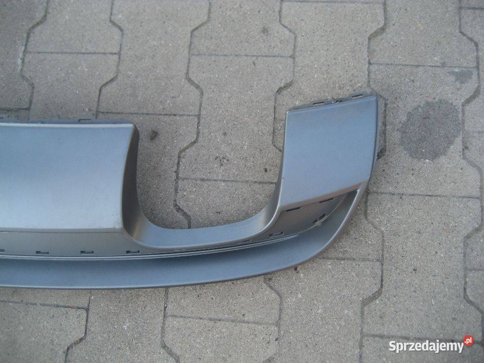 AUDI A3 SLINE 8v 12r SPOILER ZDERZAKA DYFUZOR Części samochodowe Rakoniewice