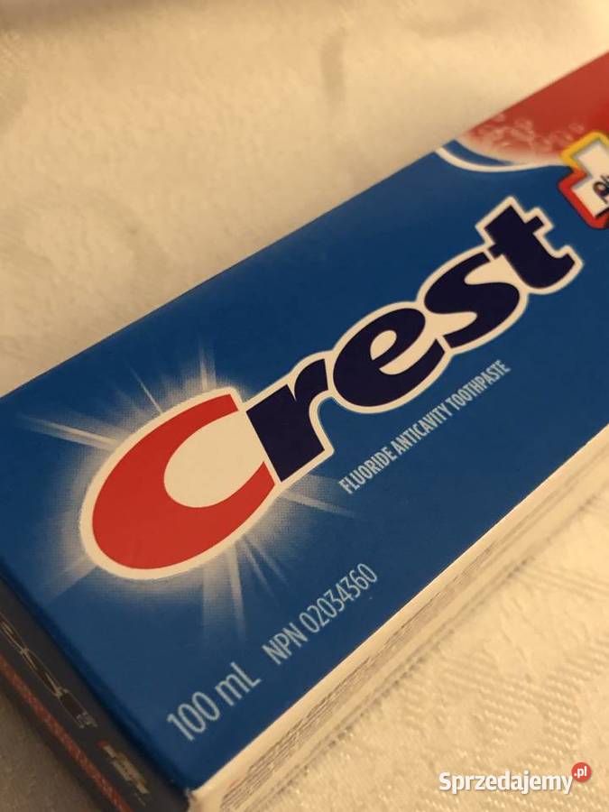 pasta do zębów CREST CAVITY pojemność 100 ml z Zegrze